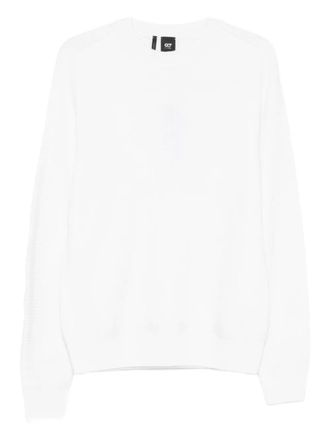 AlphaTauri crew-neck sweater - men - Wool - M - Neutrals