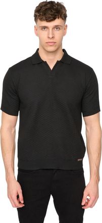 Duck and Cover Heren Morwin Poloshirt (Zwart)