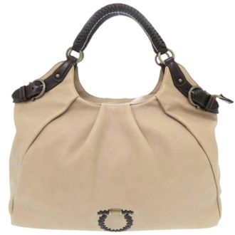 Ferragamo Leather Handbag (Pre-Owned)