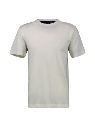 Lerros T-Shirt LERROS LERROS Herren Jersey T-Shirt in Grossen Gr&ouml;ssen, Herren, Gr. 4XL, weiss (broken wei&szlig;), 100% Baumwolle, Rundhals, Shirts T-Shirt