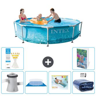 Intex Piscina Con Estructura Redonda - 305x76 Cm - 7-piezas S345