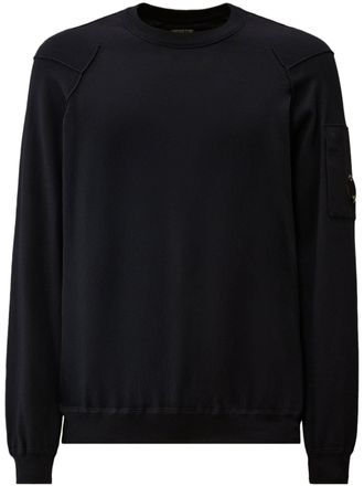 C.P. Company Crewneck Sweater in Luxurious Sea Island Cotton