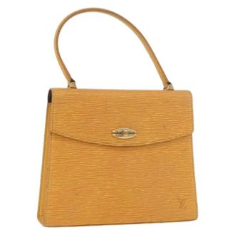 Louis Vuitton Pre-owned Handbags, female, Yellow, Size: ONE SIZE Pre-owned Hand Bag