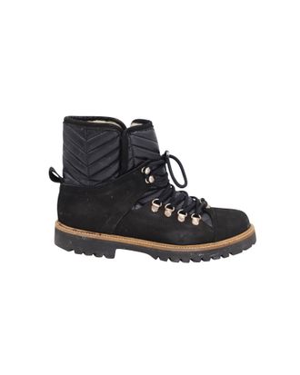 Ganni Ganni Edna Ankle Boots in Black Suede