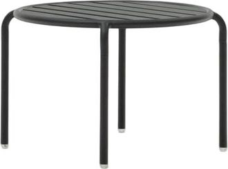 K Home Hochwertiger Outdoor Beistelltisch Jancolso ø 68 x 42 cm, Anthrazit
