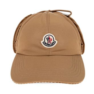 Moncler Accessoires, Heren, Bruin, XL, Baseball Cap