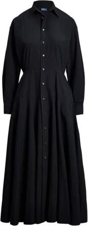 Polo Ralph Lauren Shirt Dress - Dames - Shirt Kleedjes - Zwart - M - Kleedjes