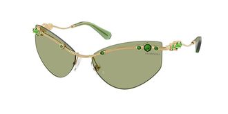 Swarovski SK7039 404382 Womens Sunglasses Gold Size 61