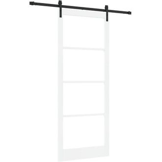 vidaXL Puerta Deslizante Orkdal Blanco 93 X 232 Cm Vidaxl