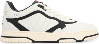 Gucci Womens Re-Web Low-Top Sneakers White Calf Trainers