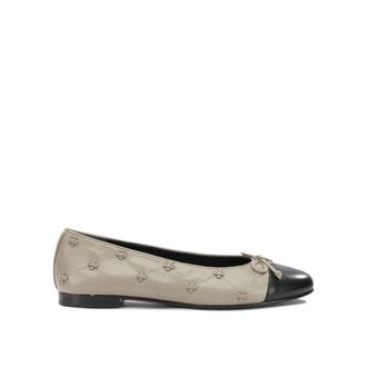 Tory Burch Bailarina Bunny Knot con puntera - Shoes - Mujer - Gris - 40 1/2 EU