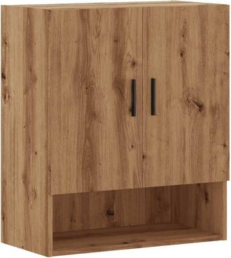 vidaXL Armario de pared madera de ingeniería roble artesano 60x31x70cm Vidaxl