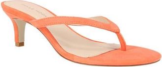 Pelle Moda Effi 4 Flip Flop in Tangerine Suede at Nordstrom, Size 5.5