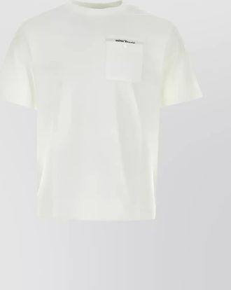 Palm Angels cotton logo pocket t-shirt