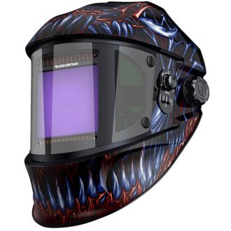 OEM Casco De Soldadura Con Oscurecimiento Autom&aacute;tico Y Visi&oacute;n Panor&aacute;mica, Ar-wc048