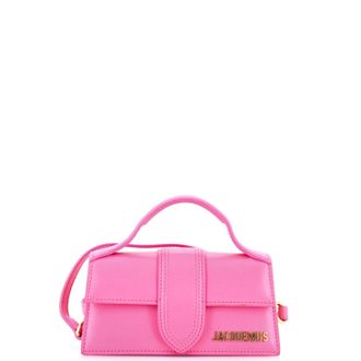 Jacquemus Le Bambino Top Handle Flap Bag Leather