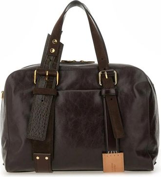 Moschino Leren Tas - Dames - Handtassen - Bruin - ONE Size - Leer - Tassen
