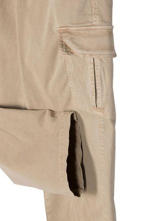 Aspesi Cotton with Large Pockets Trousers - Beige