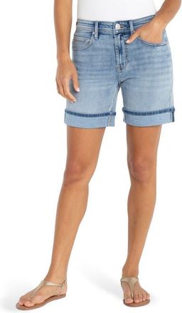Liverpool L.A. The Keeper Mid Thigh Denim Shorts in Weir Canyon at Nordstrom, Size 14