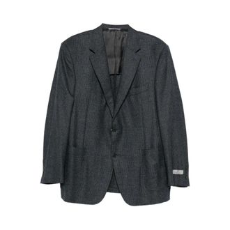 Canali Blazers, male, Gray, 3XL, Blazer