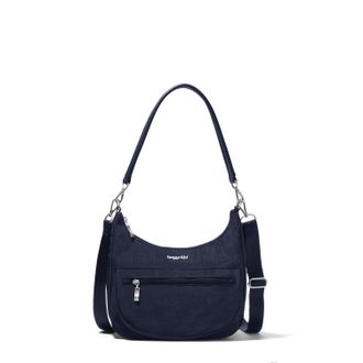 Baggallini Modern Pocket Half Moon Shoulder Bag