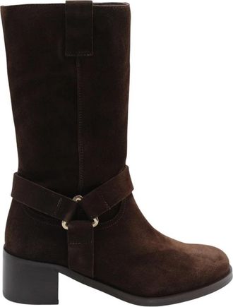 Catwalk Kirkovo Hoge Laars - Dames - Hoge Laarzen - Bruin - 36 EU - Schoenen