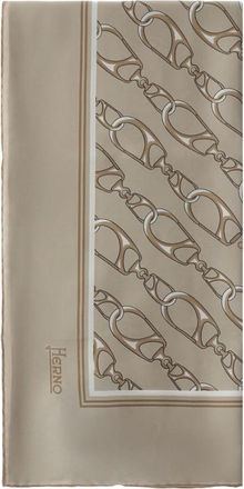 Herno Accessoires, Dames, Beige, ONE Size, Foulard 90