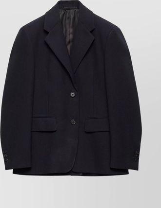 Prada jacket with notched lapels and front pockets