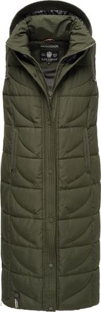 Navahoo dames gewatteerd vest Brezelchen - Lang & Warm
