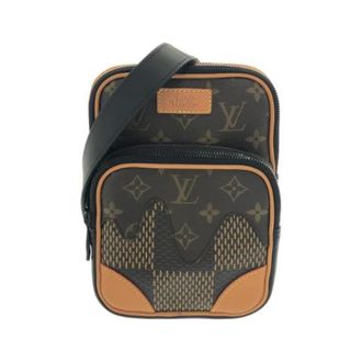 Louis Vuitton Pre-owned Damier Giant Amazon Slingback Shoulder Bag - Dames - Pre-owned - Bruin - Maat: ONE Size