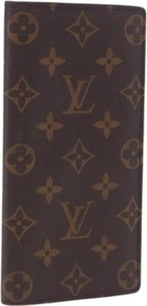 Louis Vuitton Pre-owned Long Wallet - Dames - Vintage Accessoires - Bruin - ONE Size - Vintage