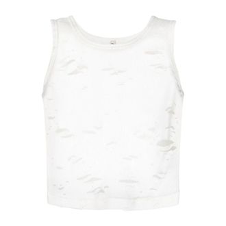 R13 Tops, Dames, Beige, S, Katoen, Casual Tanktop