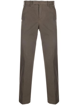 Pantaloni Torino straight-leg tailored trousers - Brown