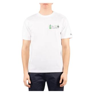 MC2 Saint Barth T-Shirts, male, White, Size: 2XL Portofino T-Shirt
