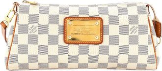 Louis Vuitton White Damier Eva (Authentic Pre-Loved)