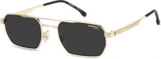 Carrera 389/S Zonnebril - Heren - Zonnebrillen - Roze - 54 MM - Leer - Accessoires