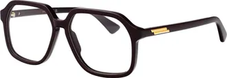 Bottega Veneta BV1329O Acetate Eyeglasses - Violet