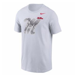 Nike Ole Miss Rebels x Realtree Nike Mens T-Shirt in White | M11332OMRF-10A