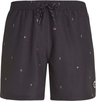 Protest Badehose PROTEST Badehose PRTKOSHI, Herren, Gr. S, EURO, schwarz (true schwarz), Obermaterial: 100% Polyester PES., Badehosen Badehose