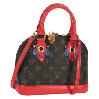 Louis Vuitton Pre-owned Mini Bags, female, Brown, Size: ONE SIZE Pre-owned Alma BB Hand Bag