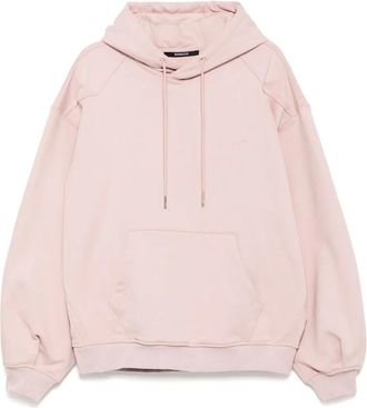 Songzio Felpa Charlot Paris con cappuccio - Rosa