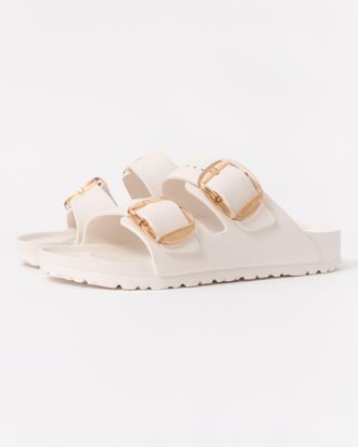 Birkenstock Womens Arizona Sandals in White - Size UK 5.5