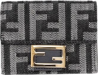 Fendi Trifold Baguette Wallet