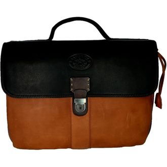 La Martina Handbags, female, Brown, ONE SIZE, Messenger Business Briefcase Cognac Brown Unisex