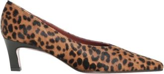 Roberto Festa Milano Luipaard Su&egrave;de Hakken - Dames - Pumps - Bruin - 37 EU - Su&egrave;de - Schoenen