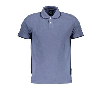 North Sails Tops, Heren, Blauw, M, Blauw Polo Met Korte Mouwen