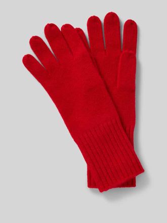 Seeberger Handschuhe aus reinem Kaschmir in Rot, Gr&ouml;&szlig;e 1