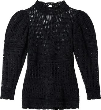 Isabel Marant Dahara Openwork Cotton Sweater Clothing