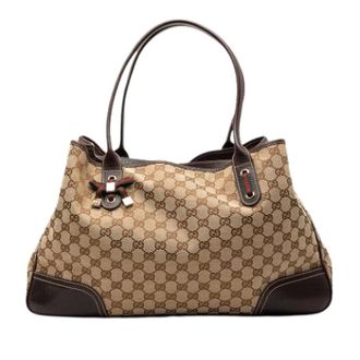 Gucci Pre-owned Tote Bags, female, Beige, Size: ONE SIZE Pre-owned Princy Tote Bag