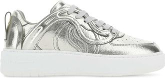 Stella McCartney Zilveren S-wave Sneakers van Synthetisch Leder